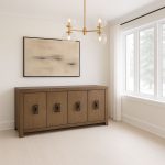 Hampton Solid Wood Buffet | Custom Modern Sideboard 01-01