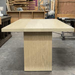 Lansing Solid Wood Table- handcrafted Pillar Live Edge Table-04