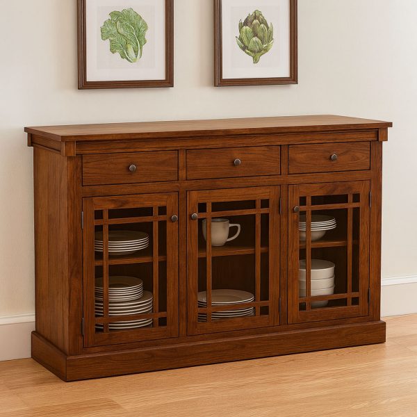 Madrid Solid Wood Sideboard | Custom Buffet 00-04