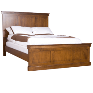 Madrid Solid Wood Modern Bed | Custom Wood Bed 00-00
