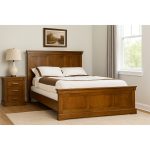 Madrid solid wood bed | Modern Bed 00-03