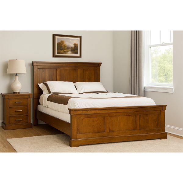Madrid Solid Wood Bed | Modern Bed 00-03