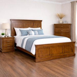 Madrid Solid Wood Modern Bedroom Set 00-03