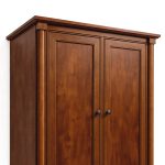 Tranquil Solid Wood Wardrobe | Handcrafted Custom Armoire Canada 0-03