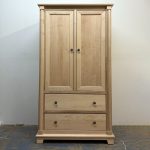 Tranquil Solid Wood Wardrobe | Handcrafted Custom Armoire Canada 01-01