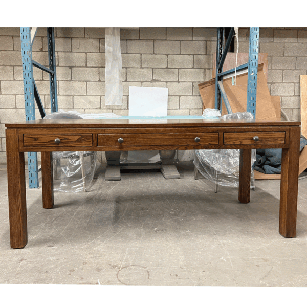 Newport Solid Wood Writing Desk Toronto | Handcrafted Desk 04-02