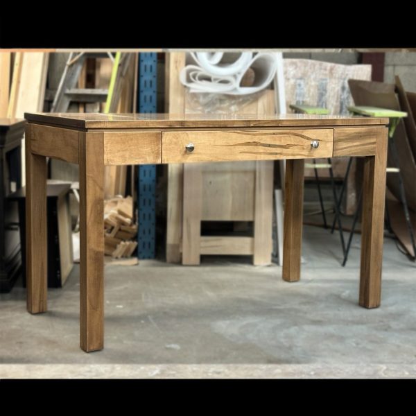 Newport Solid Wood Writing Desk | Modern Minimal Desk 04-01