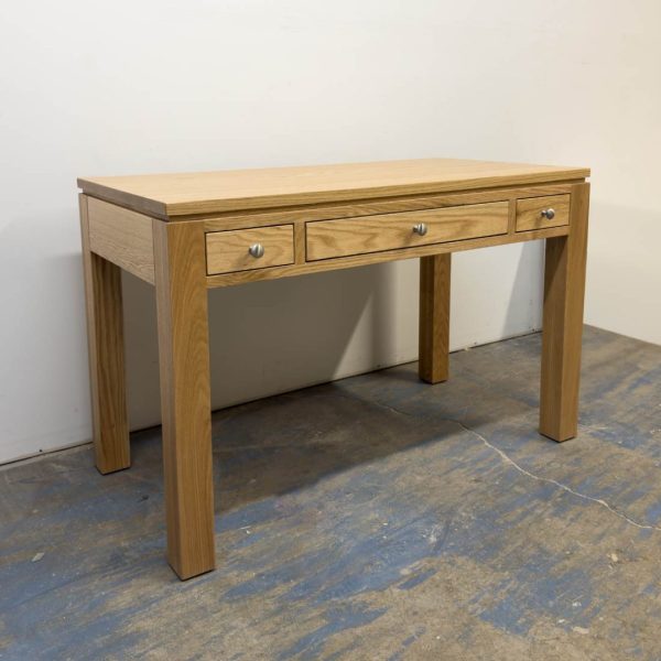 Newport Solid Wood Writing Desk | Modern Minimal Desk 05-01
