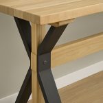Hyde Solid wood X-Base Server | Custom X-Base Sideboard 00-03