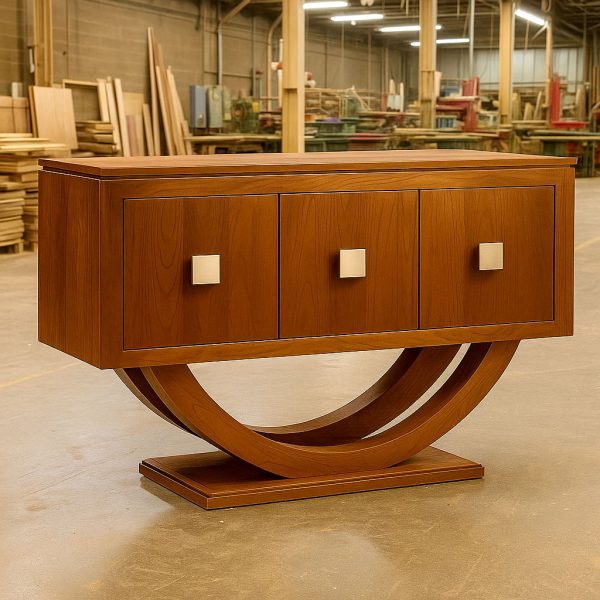 Metro Solid Wood Buffet | Custom Modern Sideboard 00-03