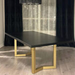 Palace Solid Wood Modern Dining Table | Custom & Extendable Dining Table 02-02