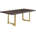 Palace Solid Wood Modern Dining Table | Custom & Extendable Dining Table 00-02