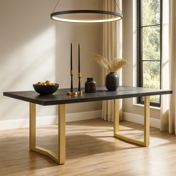 Palace Solid Wood Modern Dining Table | Custom &Amp; Extendable Dining Table 01-03