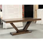 Verona Solid Wood Modern Dining Table 02-01