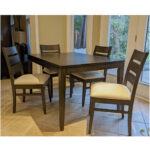 Van Gogh Solid Wood Modern Leg Table 02-01