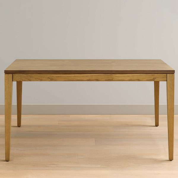Van Gogh Solid Wood Leg Dining Table | Custom Modern Dining Table 0-01