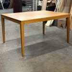 Van Gogh Solid Wood Leg Dining Table | Custom Modern Dining Table 05-00