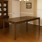 Van Gogh Solid Wood Leg Dining Table | Custom Modern Dining Table 06-01