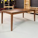Van Gogh Solid Wood Leg Dining Table | Custom Modern Dining Table 08-01