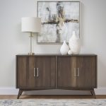 Avenue Solid Wood Mid-Century Buffet  01-02