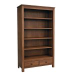 Newport Solid Wood Modern Bookcase | Custom Canadian Wood Shelf 00-01