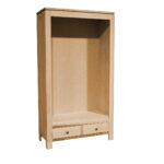 Newport Solid wood Modern Bookcase 02-01