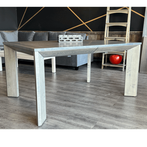 Davos Solid Wood Modern Leg Table - Handcrafted 01-03