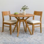 Conan Solid Wood Modern Dining Table | Handcrafted Custom Round Table 01-01
