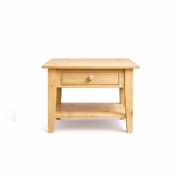 A-Series Solid Wood End Table | Modern Custom Side Table 00-02