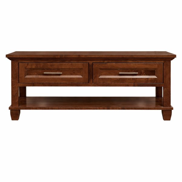 Algonquin Solid Wood Coffee Table | Handcrafted Custom Living Room Furniture 00-01