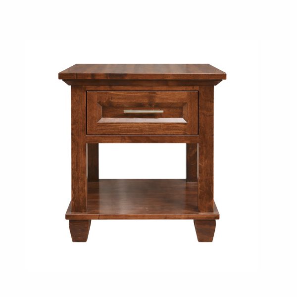 Algonquin Solid Wood End Table | Modern Side Table 00-01