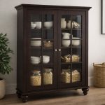  Brooklyn Solid wood Display Cabinet  01-02