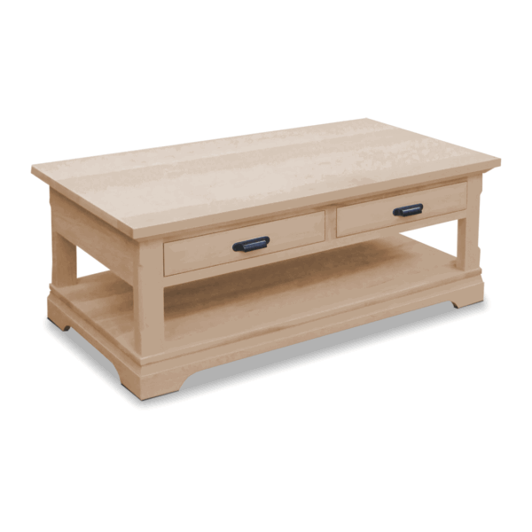 Chateau Solid Wood Coffee Table 00-02-Custom Furniture
