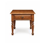 Florentino Solid Wood End Table – Handcrafted Side Table 00-01