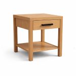 Marco Solid Wood Modern End Table – Custom Accent Table 00-02