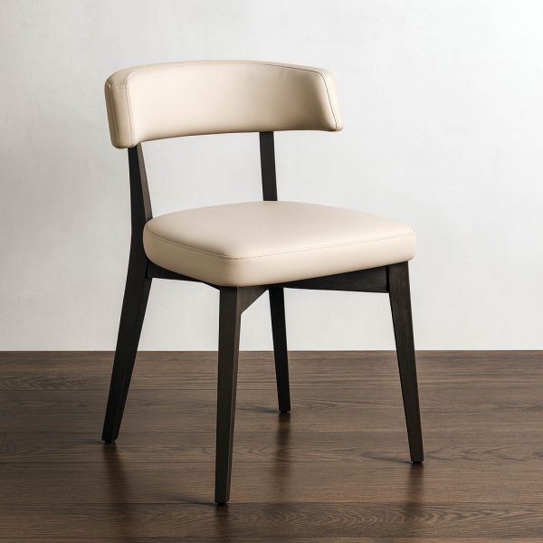 Myra Solid Wood Side Chair | Modern Custom Dining Chair 01-01