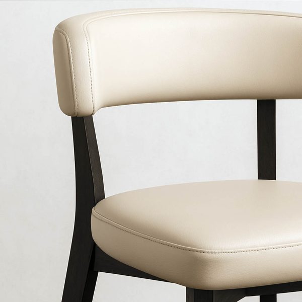 Myra Solid Wood Side Chair | Modern Custom Dining Chair 01-03