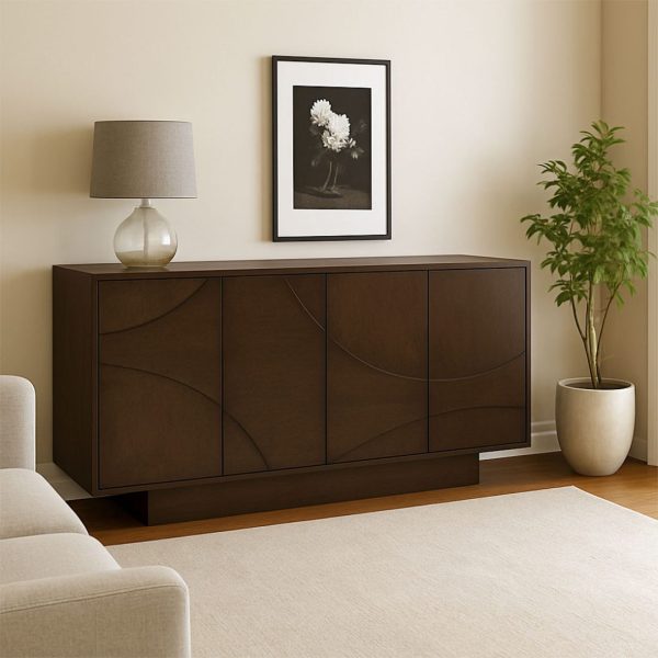 Rivero Modern Solid Wood Sideboard 02-03