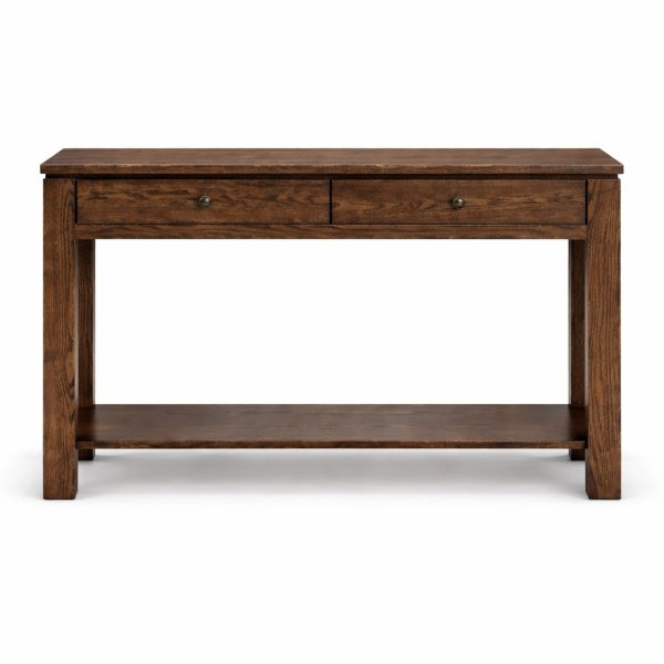 Newport Solid Wood Modern Entry Table – Custom Hall Table 00-01