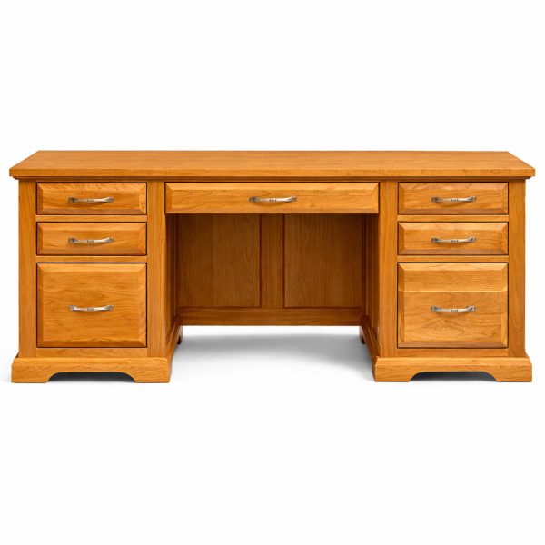Solid Wood Chateau Office Desk | Executive Storage Desk 00-04