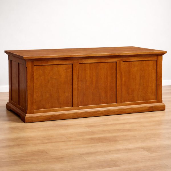 Solid Wood Chateau Office Desk | Executive Storage Desk 01-03