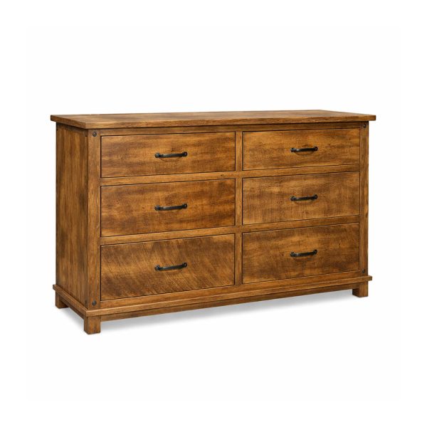 Adirondack Solid Wood Dresser | Custom Rustic Dresser 00-01