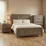 Algonquin Solid Wood Rustic Bedroom Set 00-02