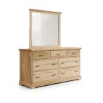Carolina Solid Wood Custom Dresser – Handcrafted Bedroom Storage 00-01