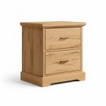 Carolina Solid Wood Custom Nightstand – Handcrafted Bedside Table 0-01