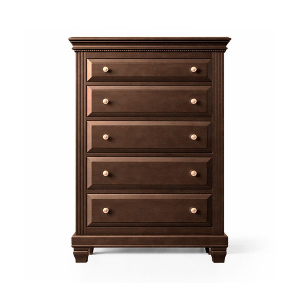 Florentino Solid Wood Chest | Custom Handcrafted Hiboy 0-02