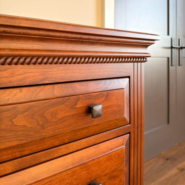 Florentino Solid Wood Dresser | Classic Handcrafted Bedroom Dresser 01-04