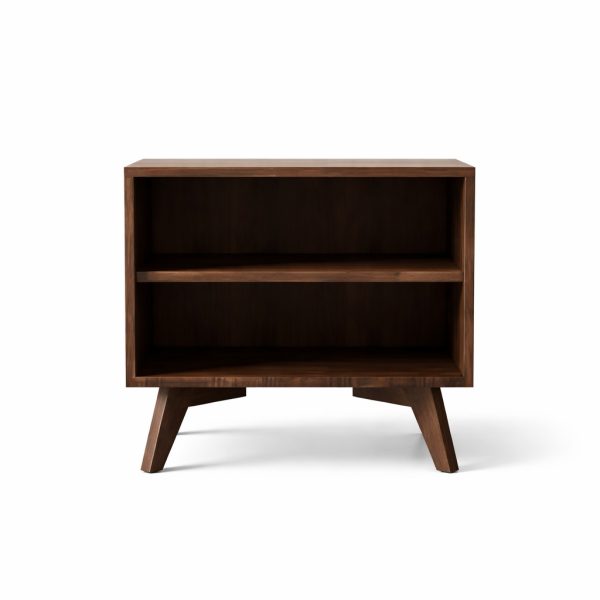 Hugo Solid Wood Mid-Century Nightstand 00-03