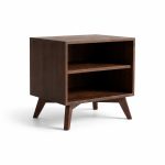 Hugo Solid Wood Mid-Century Nightstand 00-04