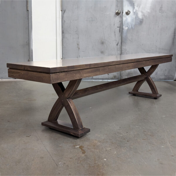 Empire Solid Wood Bench | Handcrafted Custom Bench 02-01